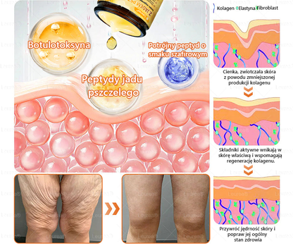 ✨Leurea® Krem Regenerujący z Jadem Pszczelim🔥 Naturalna regeneracja skóry, wygładzenie zmarszczek i promienna cera-50 ml