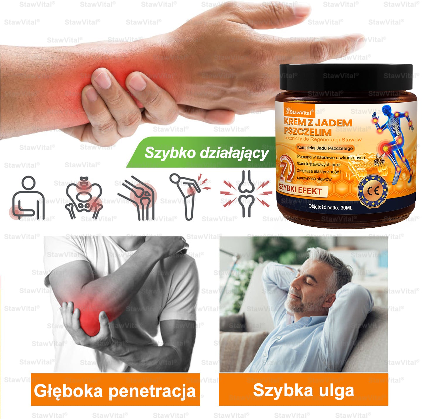 𝑺𝒕𝒂𝒘𝑽𝒊𝒕𝒂𝒍® 𝑲𝒓𝒆𝒎 𝒛 𝑱𝒂𝒅𝒆𝒎 𝑷𝒔𝒛𝒄𝒛𝒆𝒍𝒊𝒎 𝑳𝒆𝒄𝒛𝒏𝒊𝒄𝒛𝒚 𝒅𝒐 𝑹𝒆𝒈𝒆𝒏𝒆𝒓𝒂𝒄𝒋𝒊 𝑺𝒕𝒂𝒘ó𝒘 👨‍⚕️Certyfikowany przez Polskie Towarzystwo Ortopedyczne i Traumatologiczne (PTOiTr)